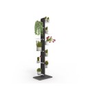 Indoor column plant pots 10 shelves design Zia Flora MH Choice Of