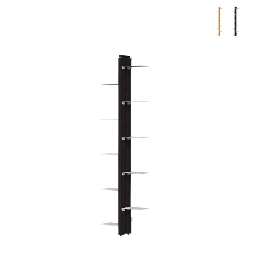 Zia Flora WMH Wall-Mounted Indoor Plant Holder with 10 Shelves Design Promotion