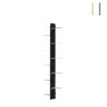 Zia Flora WMH Wall-Mounted Indoor Plant Holder with 10 Shelves Design Promotion