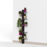 Indoor wall-mounted designer plant pots 10 shelves Zia Flora WMH Catalog