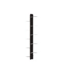 Zia Flora WMH Wall-Mounted Indoor Plant Holder with 10 Shelves Design Characteristics