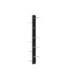 Zia Flora WMH Wall-Mounted Indoor Plant Holder with 10 Shelves Design Characteristics