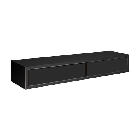 Wall shelf with 2 drawers living room modern design Domino Maxi Promotion