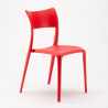Stock 20 stackable polypropylene chairs for restaurant and bar Parisienne 