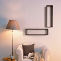 Rectangular wall shelf cube modern design Regulus shelf 