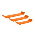 Set of 3 Modern Wall-Mounted Shelves for Living Room, Barchetta Design Promotion