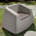 Water-repellent cushion outdoor garden terrace chair Sugar LYXO On Sale