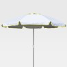Cotton windproof beach and sea umbrella 220cm Bagnino Light Discounts