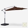 Garden umbrella with arm 2.5x2.5 off-centre pole Ipanema Offers