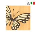 Wooden inlaid painting 75x75cm modern design Butterfly Bulk Discounts