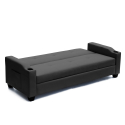 2 seater reclining leatherette sofa bed Ambra pronto letto Cost
