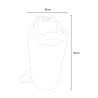 SUP Stand Up Paddle Accessory Kit with Ankle Leash, Waterproof Bag & Seat StingRay Characteristics