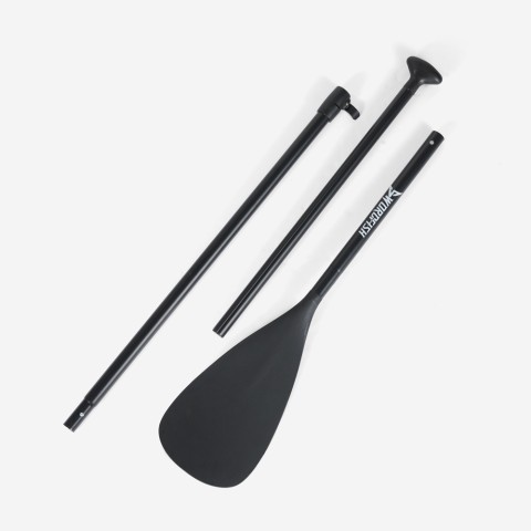 Oar paddle aluminum for SUP Stand Up Paddle 3 pieces demountable Charon