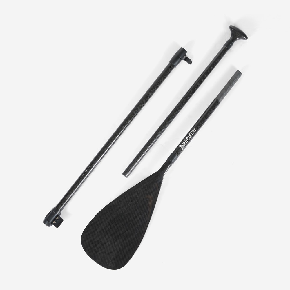 3-Piece Carbon Fiber Detachable Paddle for Stand Up Paddle SUP Charon Pro