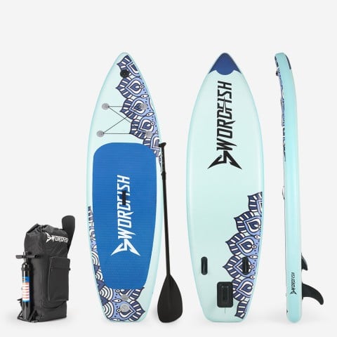 Inflatable SUP Stand Up Paddle Board for children 8'6" 260cm Mantra Junior Promotion