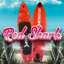 Inflatable SUP Stand Up Paddle Board for children 8'6 260cm Red Shark Junior Buy