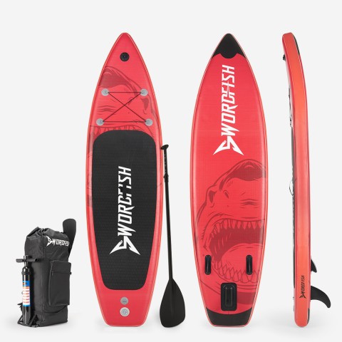 Stand Up Paddle for adults inflatable SUP board  10'6" 320cm Red Shark Pro Promotion