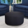 Large round pouf Ø 80cm footstool living room waiting room On Sale
