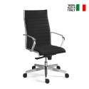 Stylo HBE leatherette modern design ergonomic executive office chair On Sale