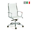 Stylo HWT white breathable mesh ergonomic executive office chair On Sale