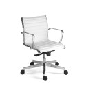 Stylo LWE white leatherette ergonomic low executive office chair Offers
