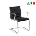 Office chair with armrests visitors waiting room meeting Stylo SBBE On Sale