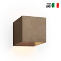 Wall lamp cube wall sconce modern design Cromia Buy