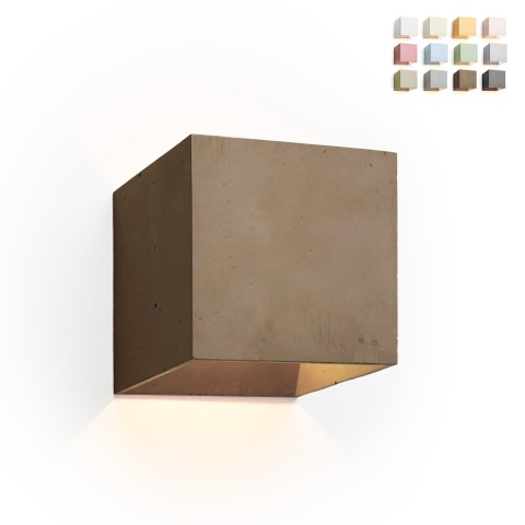 Wall lamp cube wall sconce modern design Cromia Promotion