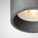 Ceiling lamp cylinder modern design suspended spot 20cm Cromia 
