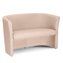 2 seater leatherette lounge sofa office design Tabby Sale