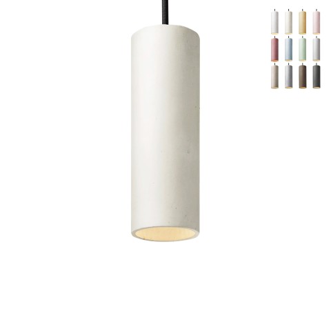 Designer pendant lamp kitchen restaurant cylinder 20cm Cromia Promotion