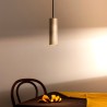 Designer pendant lamp kitchen restaurant cylinder 20cm Cromia Cost