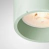 Modern 3-light pendant chandelier design cylinder Cromia 
