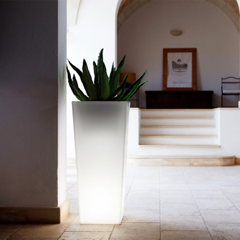 Lighted plant pot holder tall planter modern design Egyptian Promotion