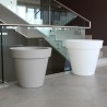 Plant pot holder for plants flowers modern design ø 70 garden terrace Romano Measures