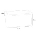 Modern Planter Stand h35 for Flowers, Garden & Terrace - Blog Choice Of