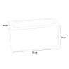 Modern Planter Stand h35 for Flowers, Garden & Terrace - Blog Choice Of