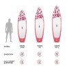 SUP Touring Inflatable Stand Up Paddle Board for Adults 12'0 366cm Origami Pro XL 