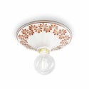 Classic design ceiling lamp hand-painted Trieste PL Offers
