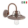 Wall lamp industrial design iron and ceramic Country AP Catalog