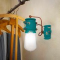 Vintage industrial design wall lamp iron and ceramic Urban AP1 Promotion