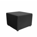 Square upholstered pouf modular design fabric waiting room Traveller Cost