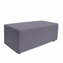 Traveller rectangular upholstered fabric modular design waiting room pouf Cost