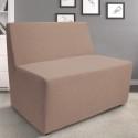 2 seater modular upholstered waiting room sofa modern design Traveller Discounts