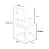 Ergonomic design office chair grey breathable mesh Blow G Catalog
