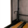 Horizontal foldaway bunk bed white 85x185cm Kando 2BF Catalog