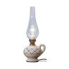 Classic vintage design glass and ceramic table lamp Pompei TA Offers