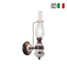 Classic design wall lamp glass and ceramic Pompei AP2 On Sale