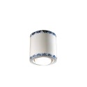 Ceramic ceiling light in classic art deco design Trieste PL Offers