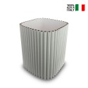 Office waste bin modern design ecological cardboard Rialto TR Discounts